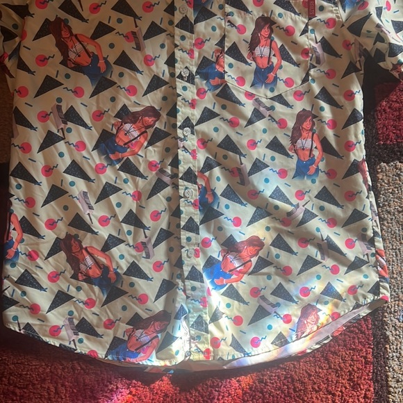 RSVLTS Saved by the Bell Button Up - Picture 5 of 7